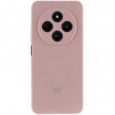 Чохол Silicone Cover Lakshmi Full Camera (AA) with logo для Xiaomi Redmi 14C / Poco C75 Рожевий / Pink Sand