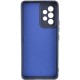 Чохол TPU GETMAN Liquid Silk Full Camera для Samsung Galaxy A52 4G / A52 5G / A52s Синій / Midnight Blue