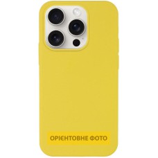 Чохол Silicone Case Full Protective (AA) NO LOGO для Apple iPhone 17 Pro Max (6.9") Жовтий / Yellow