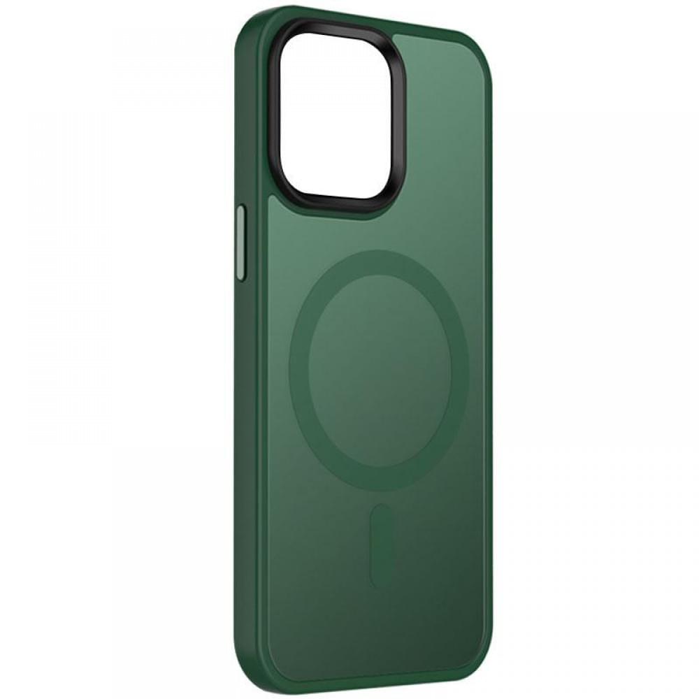 Чохол Ummi Colorful with MagSafe для Apple iPhone 13 (6.1") Зелений / Dark Green