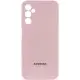 Чохол Silicone Cover Lakshmi Full Camera (AA) with logo для Samsung Galaxy A15 4G/5G / M15 5G Рожевий / Pink Sand