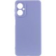 Чохол Silicone Cover Lakshmi Full Camera (AA) для Motorola Moto G55 5G Бузковий / Dasheen