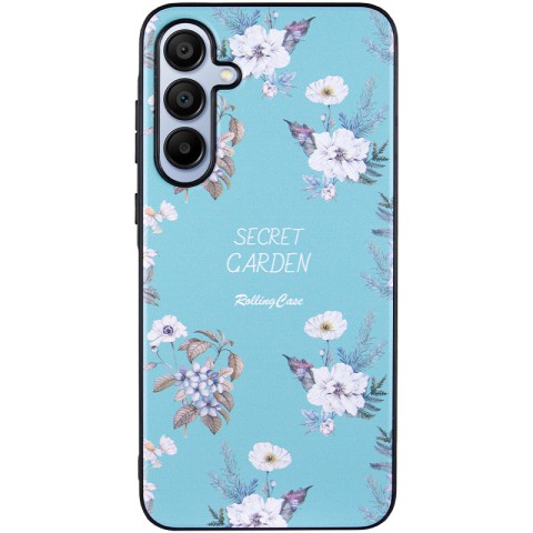 TPU+PC чохол Secret Garden для Samsung Galaxy A56 5G Mint