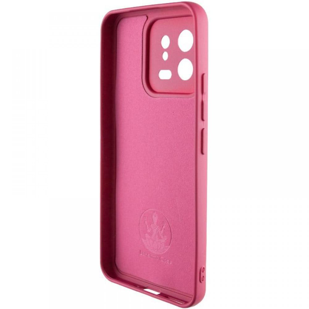 Чохол TPU GETMAN Liquid Silk Full Camera для Xiaomi 13 Pro Бордовий / Marsala