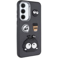 Чохол TPU Leather Toys для Samsung Galaxy A36 5G / A56 5G Monster / Black