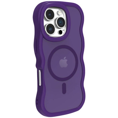 Чохол TPU+PC Undine with MagSafe для Apple iPhone 16 Pro Max (6.9") Purple