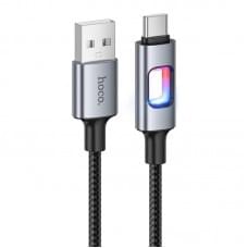 Дата кабель Hoco U144 New USB to Type-C 3A (1.2m) Black Дата кабель Hoco U144 New USB to Type-C 3A (1.2m) Black