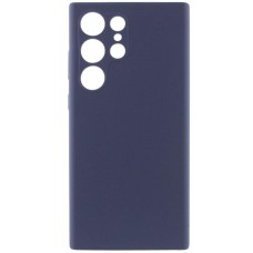 Чохол Silicone Cover Lakshmi Full Camera (AAA) для Samsung Galaxy S26 Ultra Темно-синій / Midnight blue