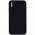 Silicone Case Square Full Camera Protective (AA) NOLOGO для Apple iPhone X / XS (5.8") Чорний / Black