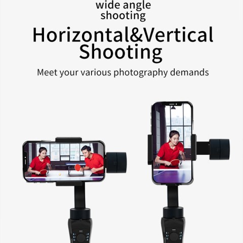 Стабілізатор WIWU S5B Three-Axis Motorized Gimba Stabilizer Black