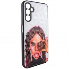 TPU+PC чохол Prisma Ladies для Samsung Galaxy A04s Chocolate
