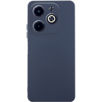 Чохол TPU GETMAN Liquid Silk Full Camera для Infinix Hot 40i Синій / Midnight Blue