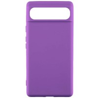 Чохол TPU GETMAN Liquid Silk для Google Pixel 7a Фіолетовий / Purple