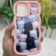 Чохол TPU Cloudy Pictures для Apple iPhone 16 Pro Max (6.9") Bears