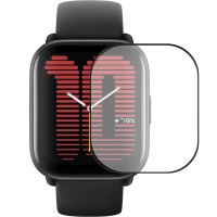 Полімерна плівка 3D (full glue) (тех.пак) для Xiaomi Amazfit Active Чорний