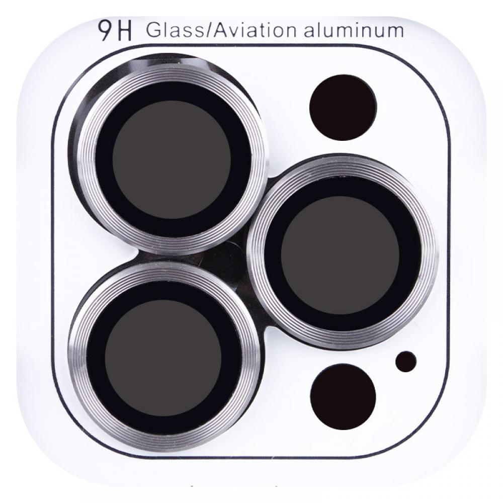 Защитное стекло Metal Classic на камеру (в упак.) для Apple iPhone 16 Pro (6.3") / 16 Pro Max (6.9")