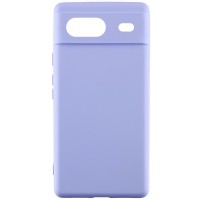 Чохол Silicone Cover Lakshmi Full Camera (AAA) для Google Pixel 8a Бузковий / Dasheen