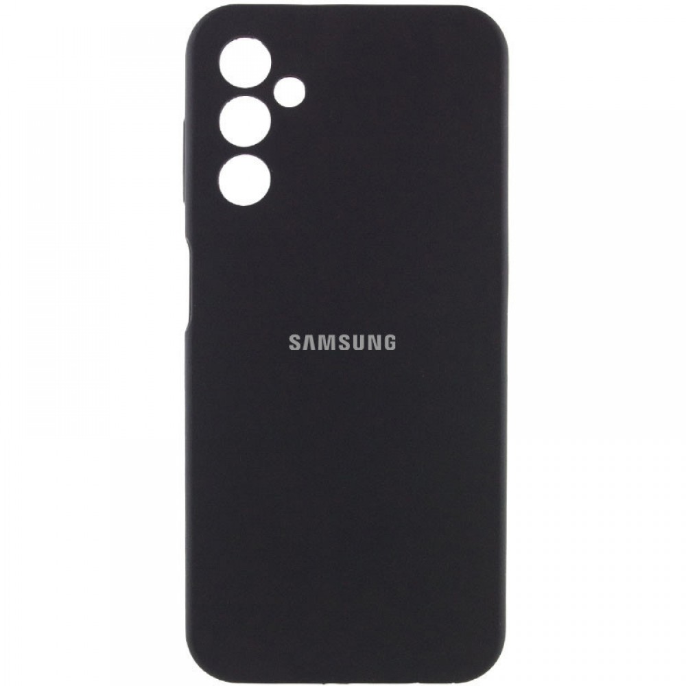 Чохол Silicone Cover Lakshmi Full Camera (AA) with logo для Samsung Galaxy A05s Чорний / Black