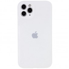 Чохол Silicone Case Full Camera Protective (AA) для Apple iPhone 12 Pro (6.1") Білий / White