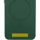 Чохол Silicone Cover Lakshmi Full Camera (AA) with MagFit для Samsung Galaxy S25 Edge Зелений / Dark green