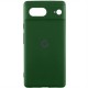 Чохол Silicone Cover Lakshmi Full Camera (AAA) with Logo для Google Pixel 8 Зелений / Cyprus Green