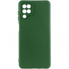 Чохол Silicone Cover Lakshmi Full Camera (A) для Samsung Galaxy M33 5G Зелений / Dark green