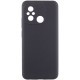 Чохол Silicone Cover Lakshmi Full Camera (AAA) для Xiaomi Redmi 12C Чорний / Black