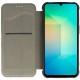 Шкіряний чохол книжка GETMAN Razor (PU) для Samsung Galaxy A06 Black