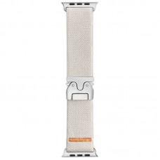 Ремінець Nylon New Design для Apple Watch 42/44/45/46/49mm White
