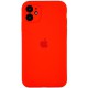 Чохол Silicone Case Full Camera Protective (AA) для Apple iPhone 12 (6.1") Червоний / Red