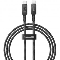 Дата кабель Baseus Unbreakable Series Fast Charging Type-C to Type-C 100W 1m (P10355800111-0) Black