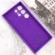 Чохол Silicone Cover Lakshmi Full Camera (AAA) with Logo для Samsung Galaxy S24 Ultra Фіолетовий / Amethyst
