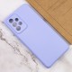 Чохол Silicone Cover Lakshmi Full Camera (AA) для Samsung Galaxy A52 4G / A52 5G / A52s Бузковий / Dasheen