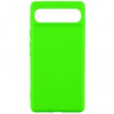 Чохол TPU GETMAN Liquid Silk для Google Pixel 6 Pro Салатовий / Neon Green