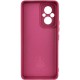 Чохол Silicone Cover Lakshmi Full Camera (AA) для Xiaomi Poco M5 Бордовий / Marsala