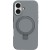 Чохол Silicone Case Full Protective NO LOGO with Ring для Apple iPhone 16 Plus (6.7") Grey