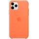 Чохол Silicone case (AAA) для Apple iPhone 11 Pro Max (6.5") Помаранчевий / Vitamin C