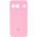 Чохол Silicone Cover Lakshmi Full Camera (AAA) with Logo для Google Pixel 7a Рожевий / Light pink