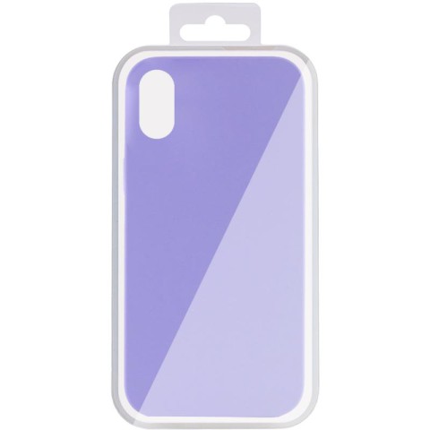 Чохол Silicone Case Full Protective (AA) NO LOGO для Apple iPhone XS Max (6.5") Бузковий / Dasheen