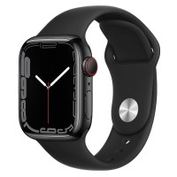 Ремінець Hoco WA01 Flexible series для Apple watch (42/44/45/49mm) Black