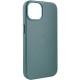 Кожаный чехол Leather Case (AA Plus) with MagSafe для Apple iPhone 14 (6.1")