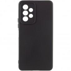 Чохол TPU GETMAN Liquid Silk Full Camera для Samsung Galaxy A23 4G Чорний / Black