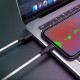Дата кабель Hoco X21 Plus Silicone Type-C Cable (2m) Чорний / Білий