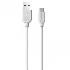 Дата кабель Borofone BX14 USB to MicroUSB (2m) Білий