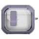 Футляр протиударний Locking Button для навушників Airpods 3 Light Purple