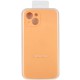 Чохол Silicone Case Full Camera Protective (AA) NO LOGO для Apple iPhone 13 (6.1") Помаранчевий / Cantaloupe