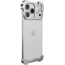 Чохол Minimalist Metal Bumper для Apple iPhone 17 Pro Max (6.9") Silver