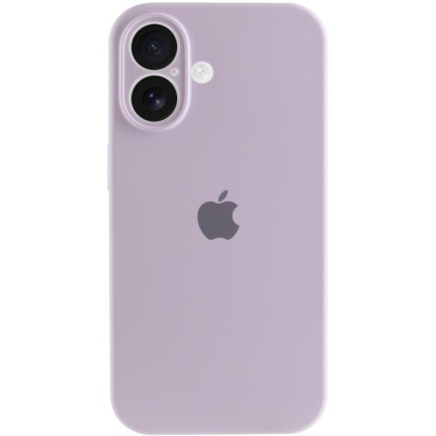 Чохол Silicone Case Full Camera Protective (AA) для Apple iPhone 16 (6.1") Бузковий / Lilac
