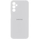 Чохол Silicone Cover Lakshmi Full Camera (AA) with logo для Samsung Galaxy A16 4G/5G Білий / White
