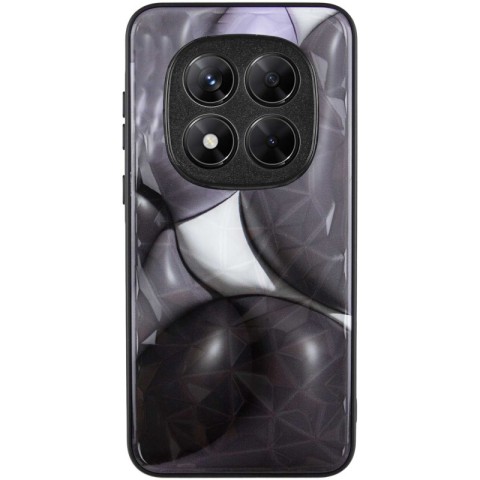 TPU+PC чохол Prisma BubbleGum для Xiaomi Redmi Note 14 Pro 4G 3D Grey